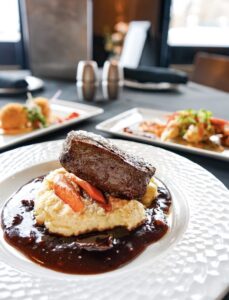 Chef-prepared elk loin featured during Restaurant Week at The Tasting Room Traverse City