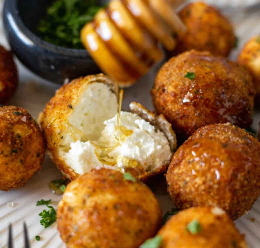 Cellar & Flame Goat Cheese Croquettes