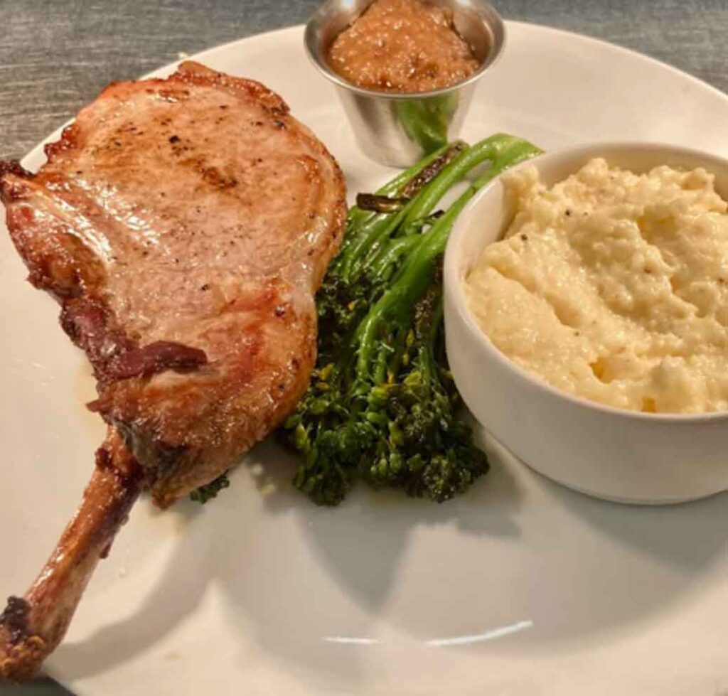 Cellar & Flame Pork Chop